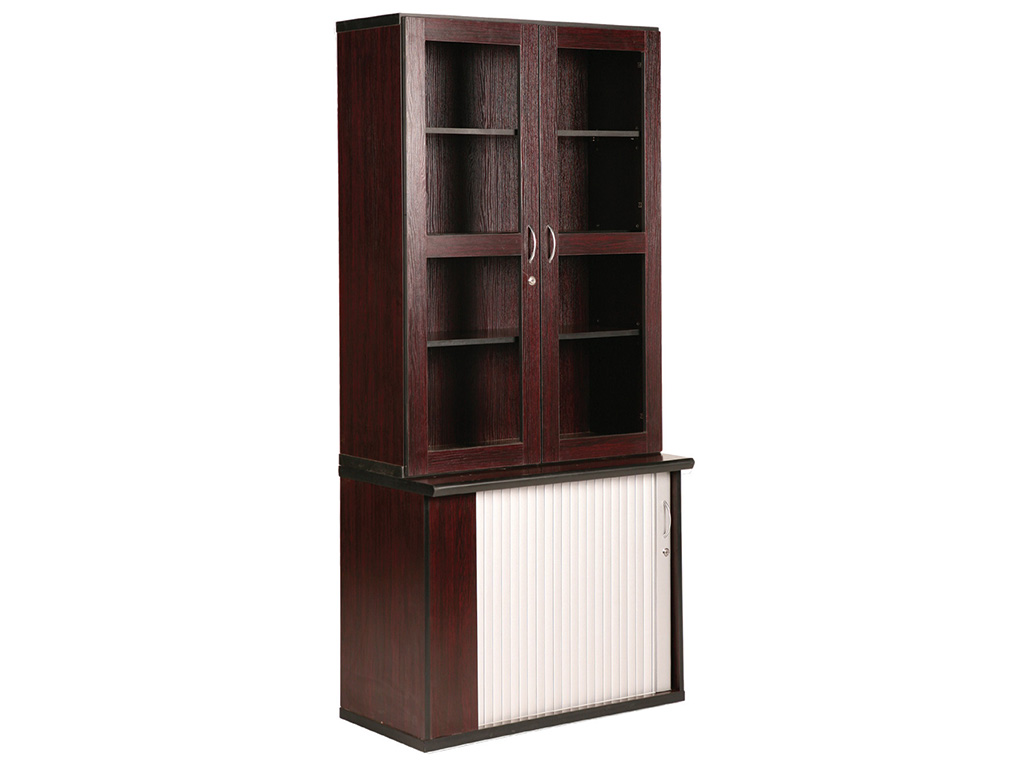 Gemini - Wall Unit Top with Glass Doors