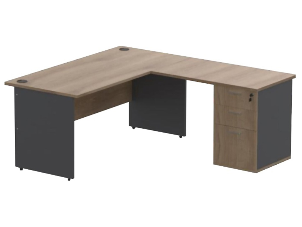 Pluto L-Shape Desk